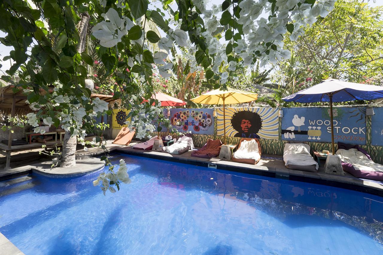 Woodstock Gili - Garden & Bungalows Gili Trawangan Exterior foto