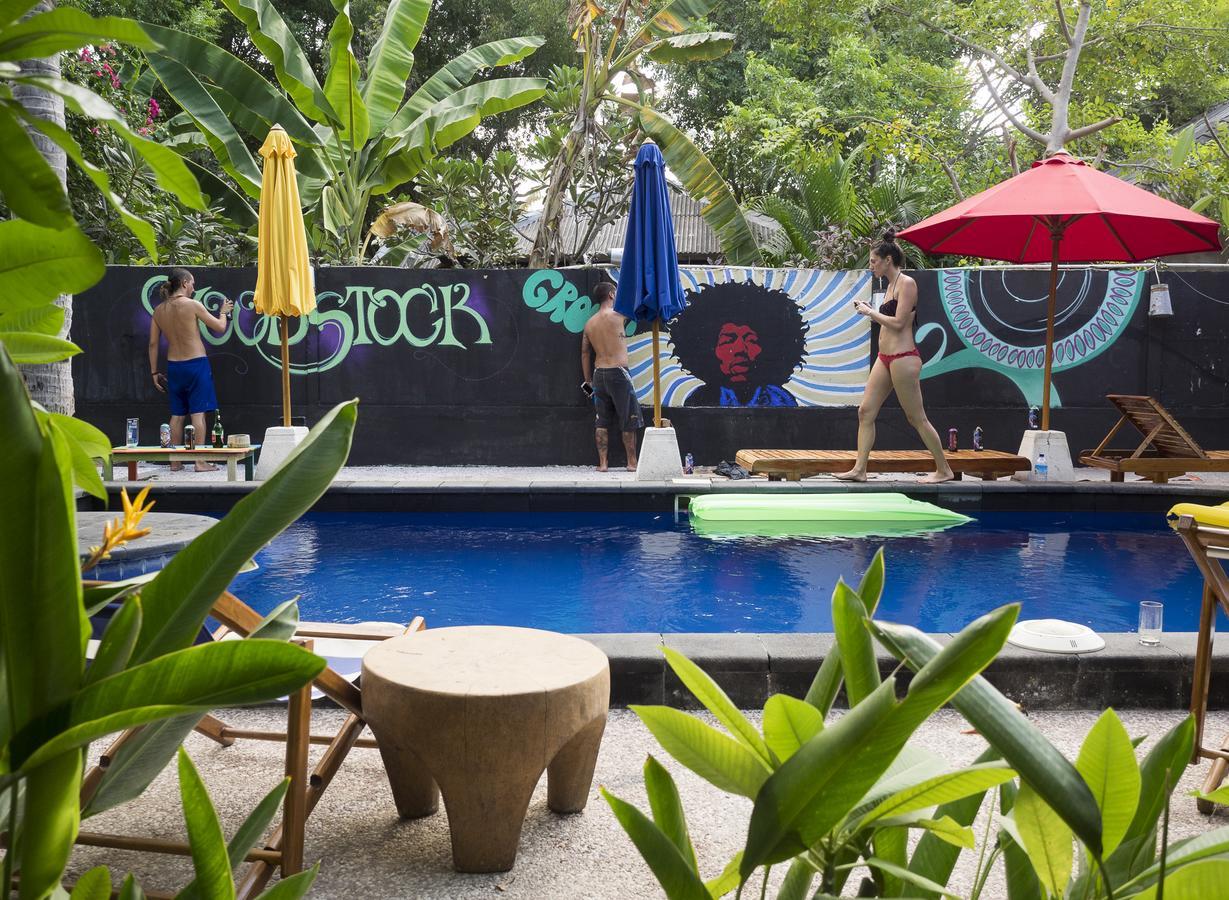 Woodstock Gili - Garden & Bungalows Gili Trawangan Exterior foto