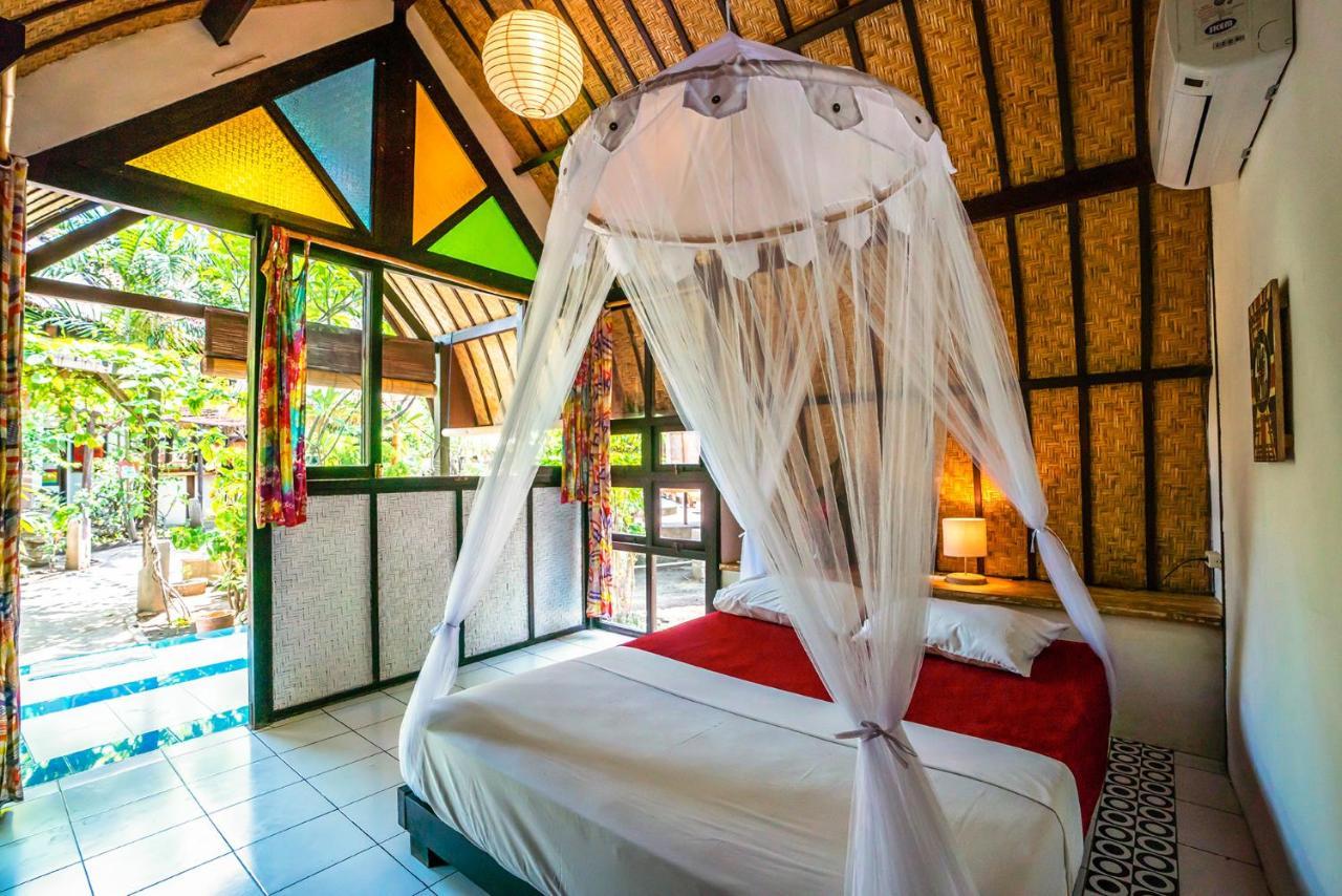 Woodstock Gili - Garden & Bungalows Gili Trawangan Exterior foto
