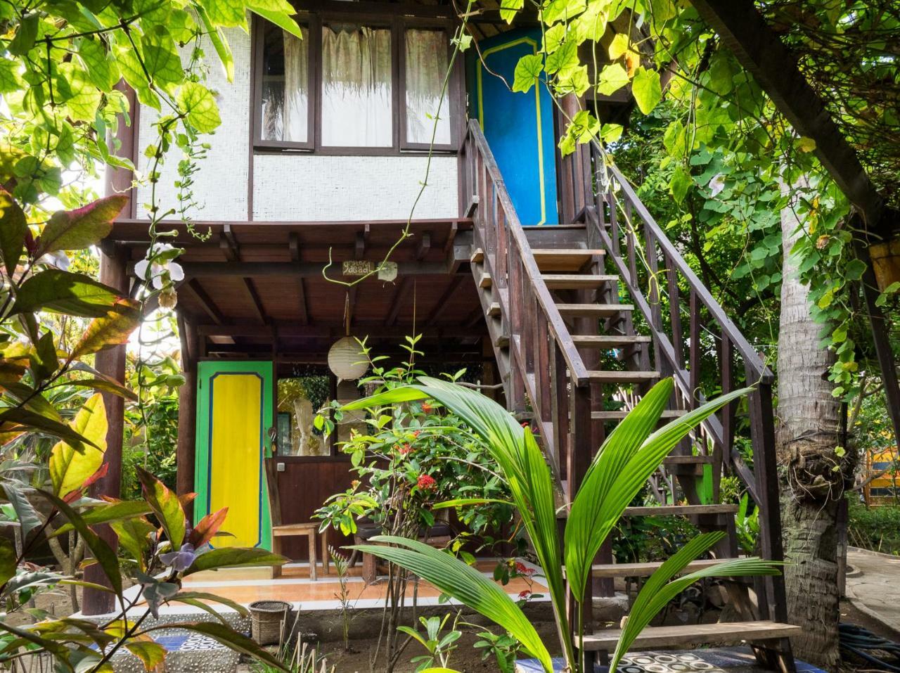 Woodstock Gili - Garden & Bungalows Gili Trawangan Exterior foto